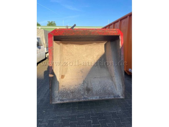 Mulde nach vorne gekippt