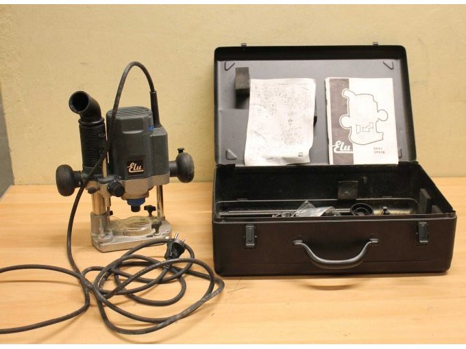 1 Oberfräse „Elu“ OF 97E im Werkzeugkasten