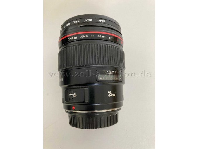 1 Objektiv Canon 35mm – kavel bij Zoll-Auktion, Dresden