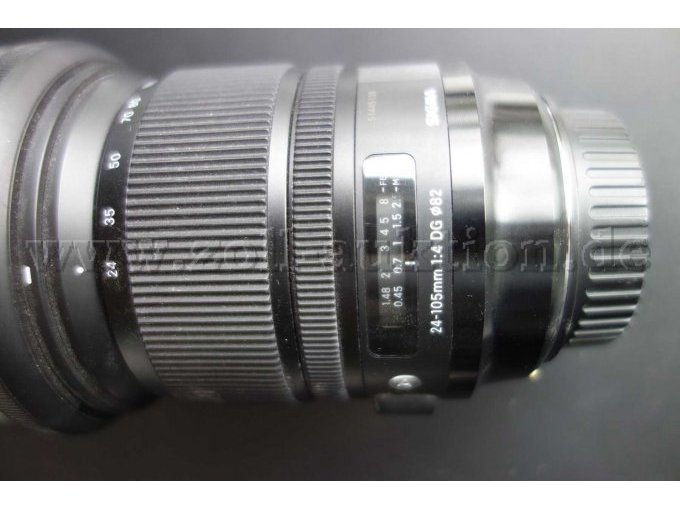 1 SIGMA-objectief 24-105 mm f/4DG Ø 82 voor Canon-spiegelreflexcamera – foto 4 – kavel bij Zoll-Auktion, Braunschweig