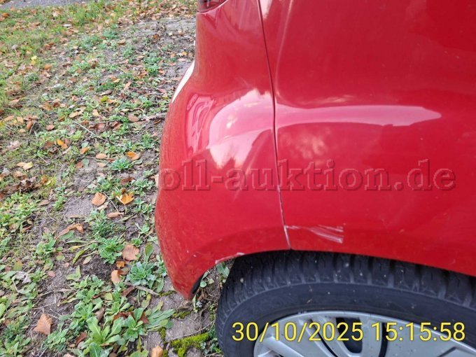 Opel Agila Ansicht Lackschäden hinten