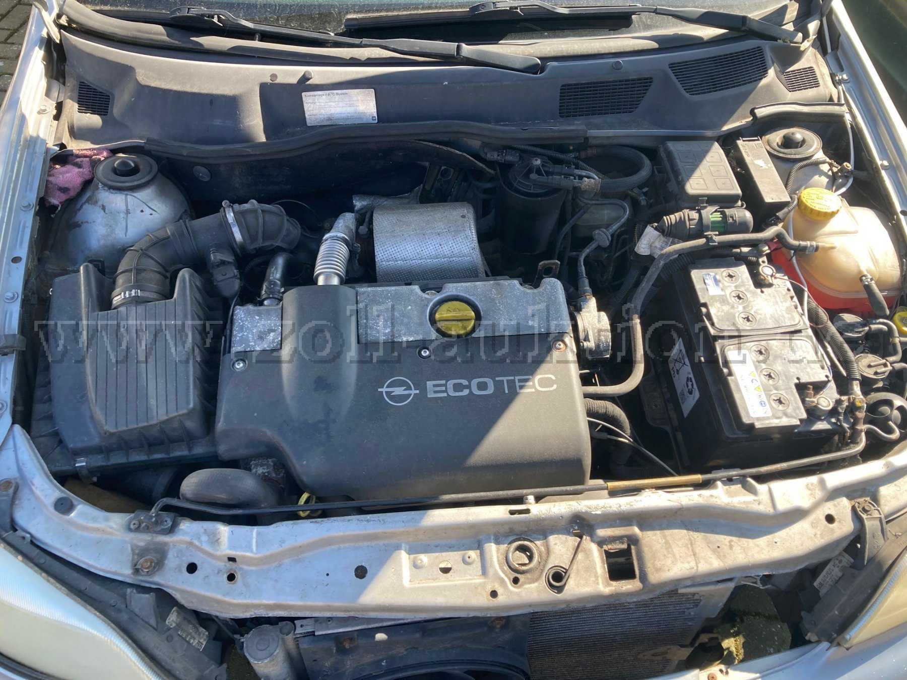 Opel Astra, Motorraum