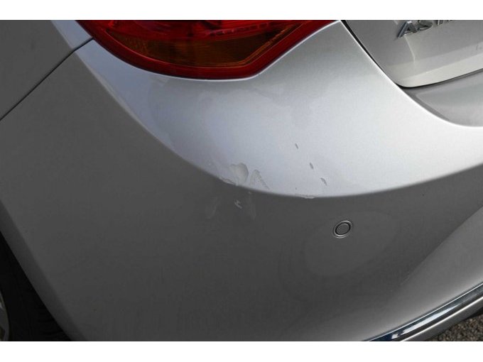 Lackschäden Stoßfänger hinten links