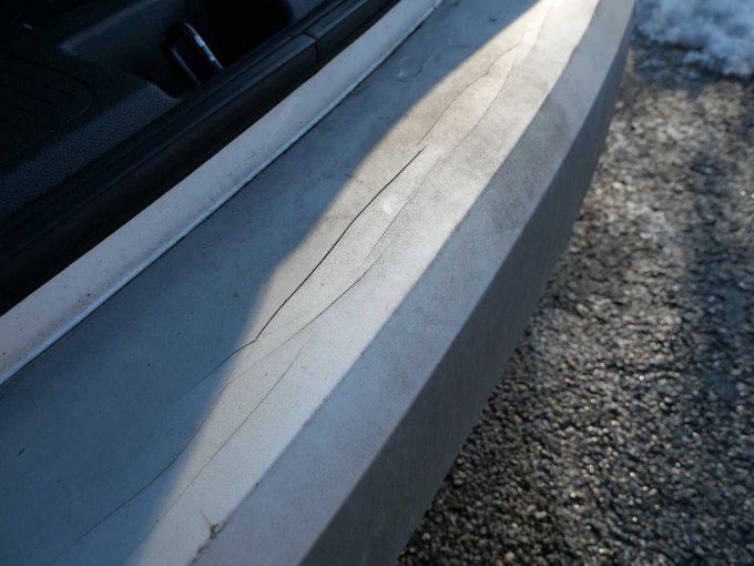 Anfahrschaden hinten