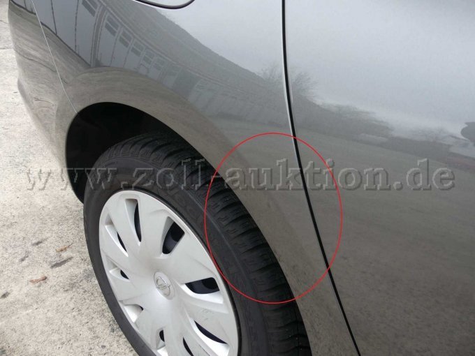 Beispiel-Schaden Radlauf hinten rechts