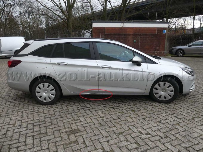 Seitenansicht rechts und Beispiel-Schaden