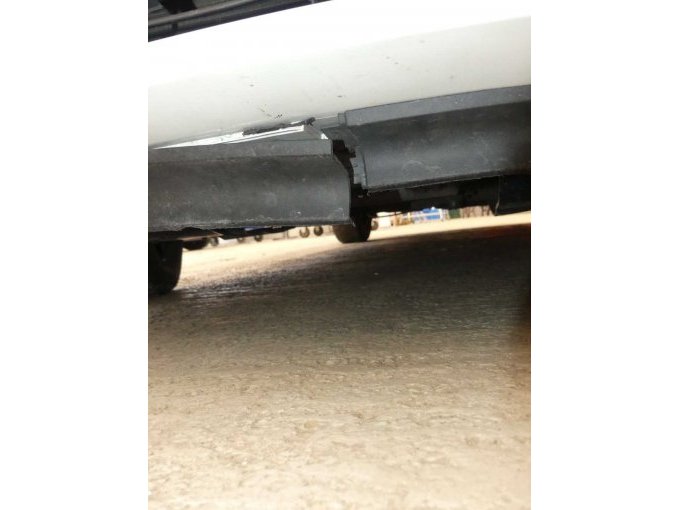 Beschädigungen Stoßfänger