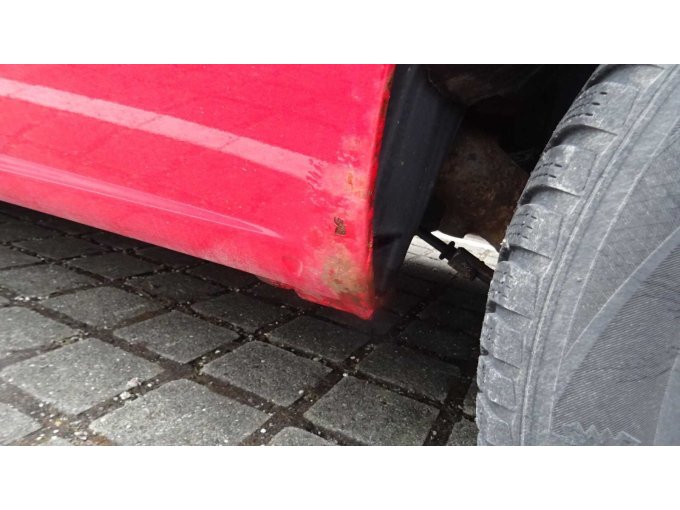 Korrosion im Schwellerbereich