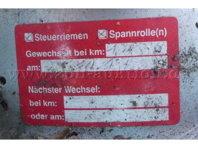 Zahnriemenwechsel