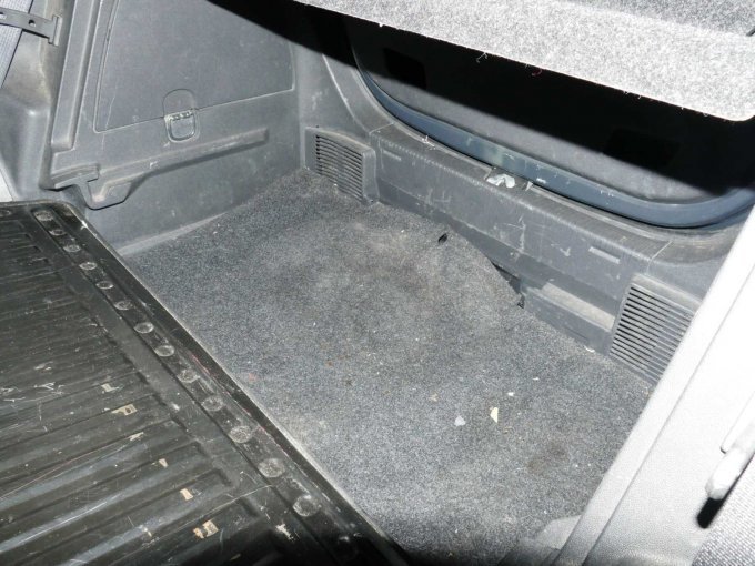 Kofferraum ; verschlossen!!!