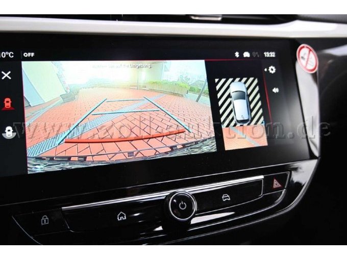 Ansicht Monitor Rückfahrkamera