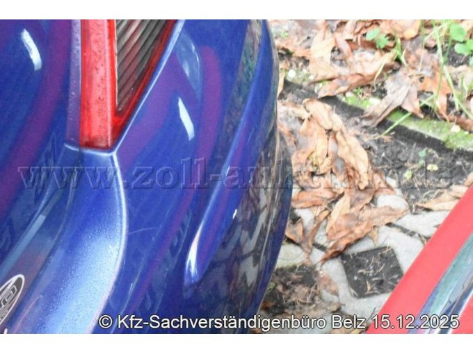 Schaden am Stoßfänger