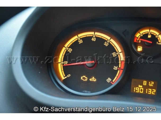 Tachostand, Kontrollleuchten