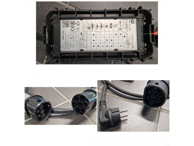 Ansicht zwei Ladekabel