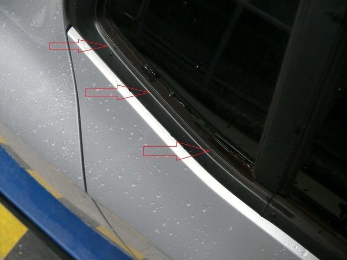 Beispielschaden Kohl- Erzablagerungen Gummidichtungen