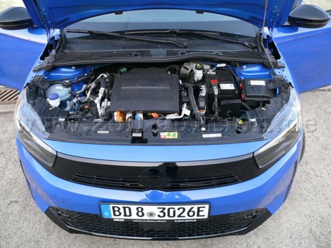 Innenansicht Motorraum