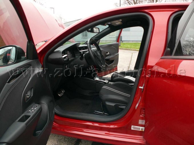 Innenansicht Vordertür links