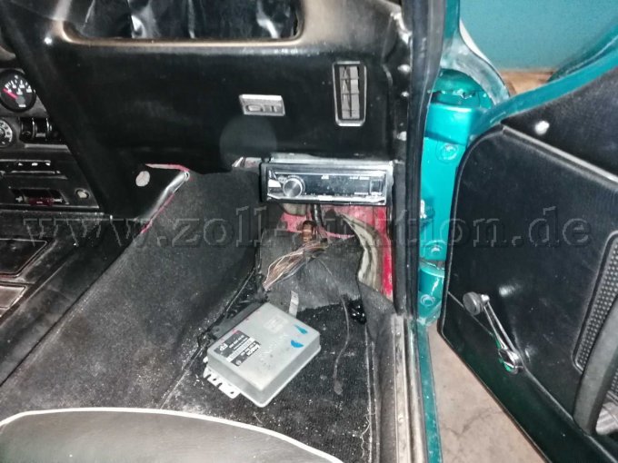 Fußraum Beifahrerseite