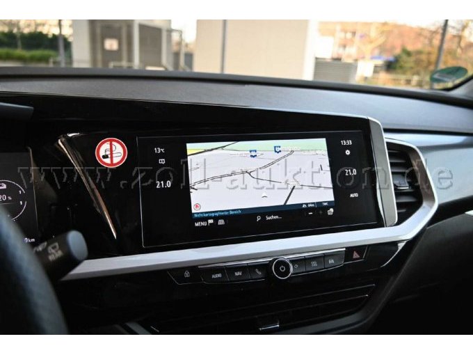 Ansicht Monitor Navigationsgerät