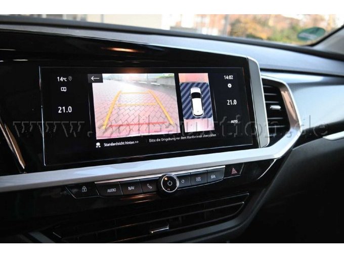 Ansicht Monitor Rückfahrkamera