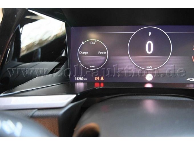 Ansicht Multifunktionsanzeige mit Kilometerstand