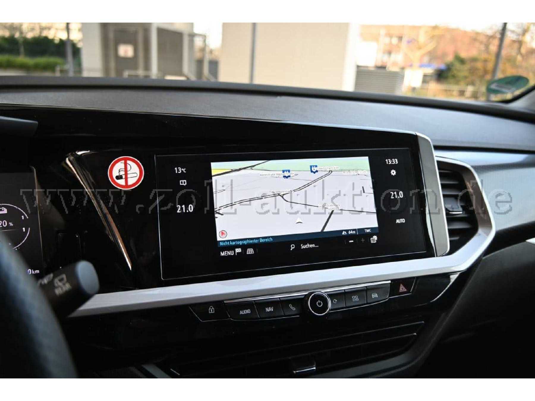 Ansicht Monitor Navigationsgerät