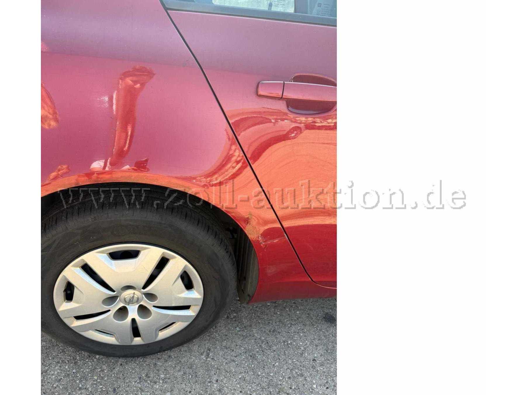 Schaden hinten rechts