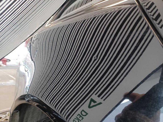 Dellen Tür und Seitenwand hinten rechts