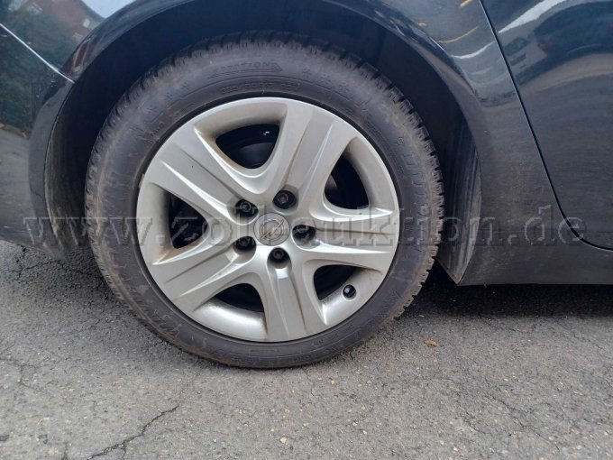 Fahrbereifung hinten