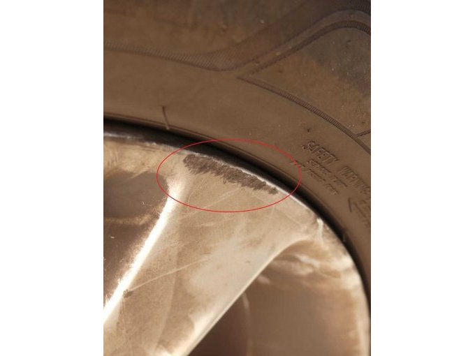 Schrammen Leichtmetallräder