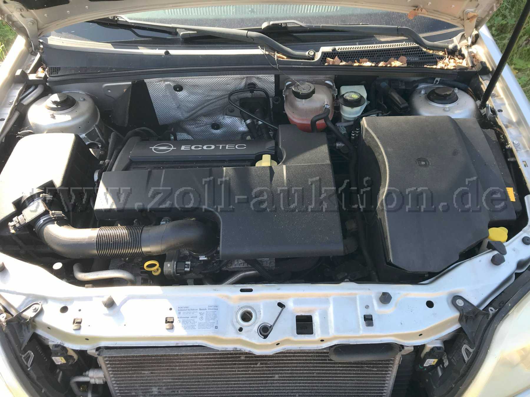 Ansicht Motorinnenraum