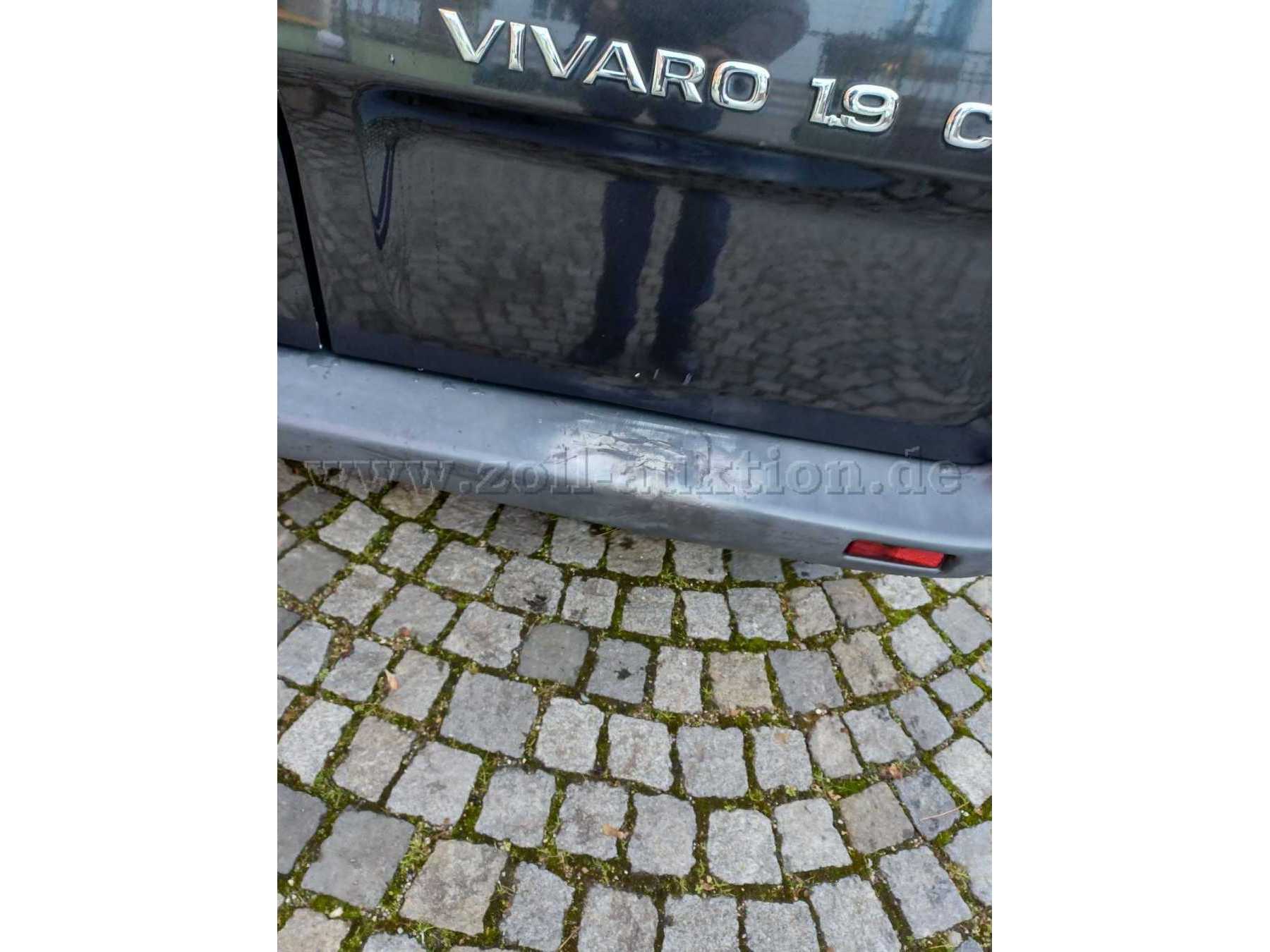 Beschädigung Stoßstange hinten