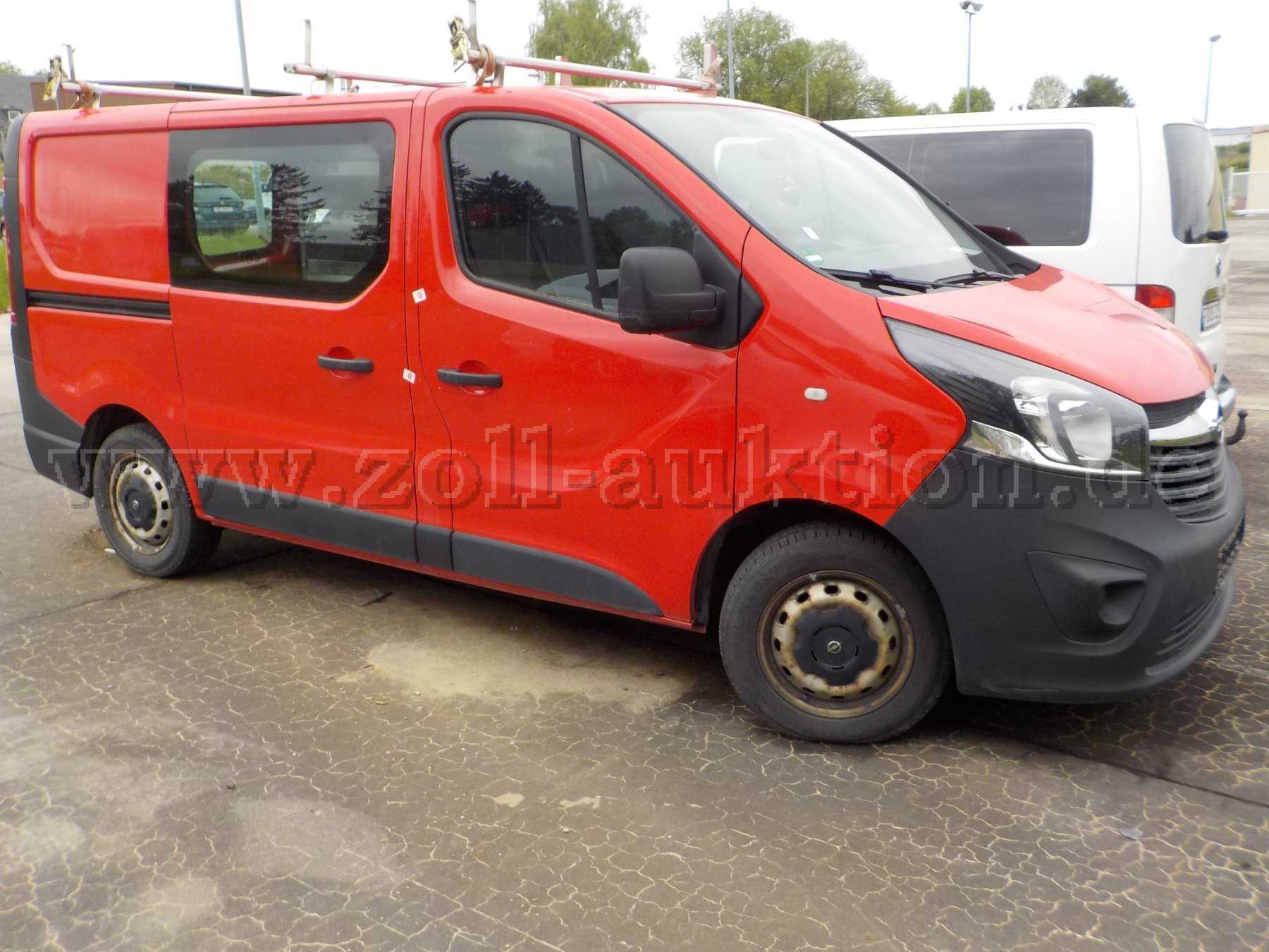 Seitenansicht Opel Vivaro