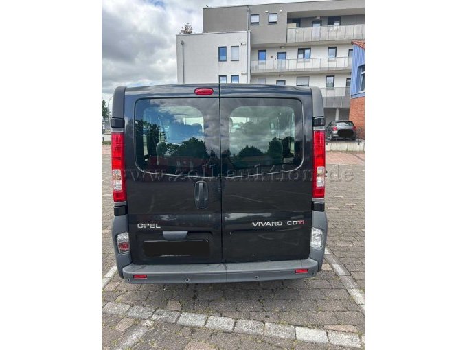 1 Opel Vivaro A Kasten (96.300 km) – foto 4 – kavel bij Zoll-Auktion, Glückstadt