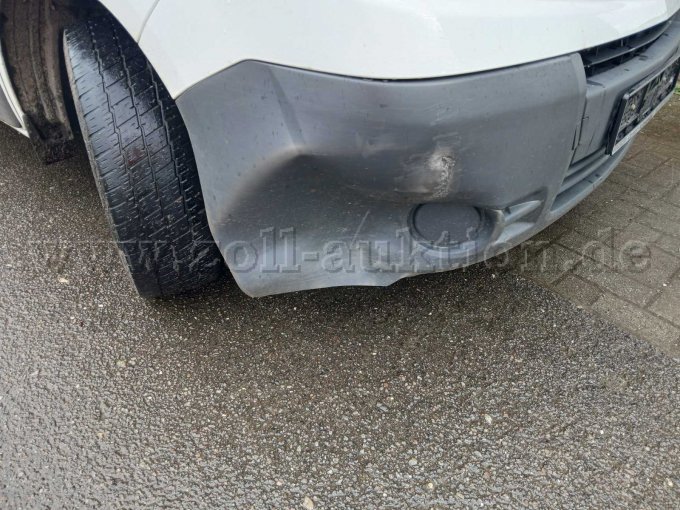 Verformung Frontschürze