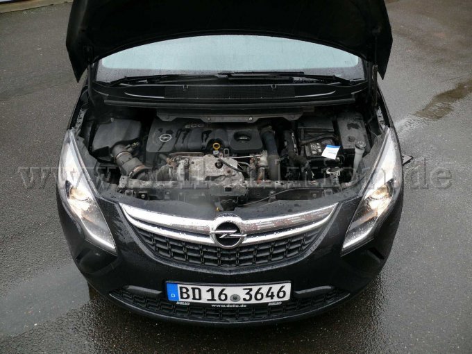 Innenansicht Motorraum