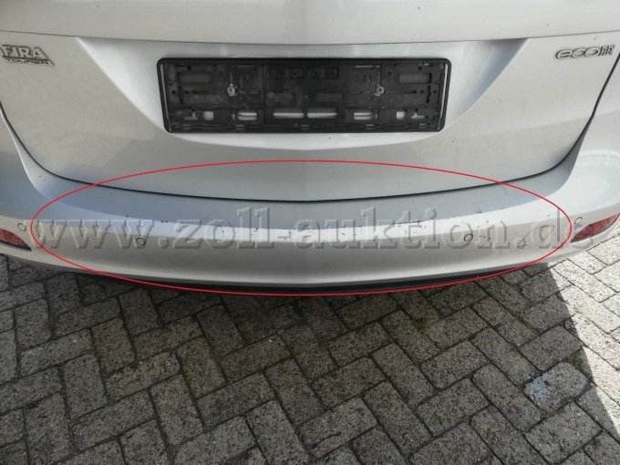 Beispiel-Schaden Stoßfänger hinten