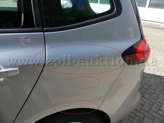 Beispiel-Schaden Seitenteil hinten links