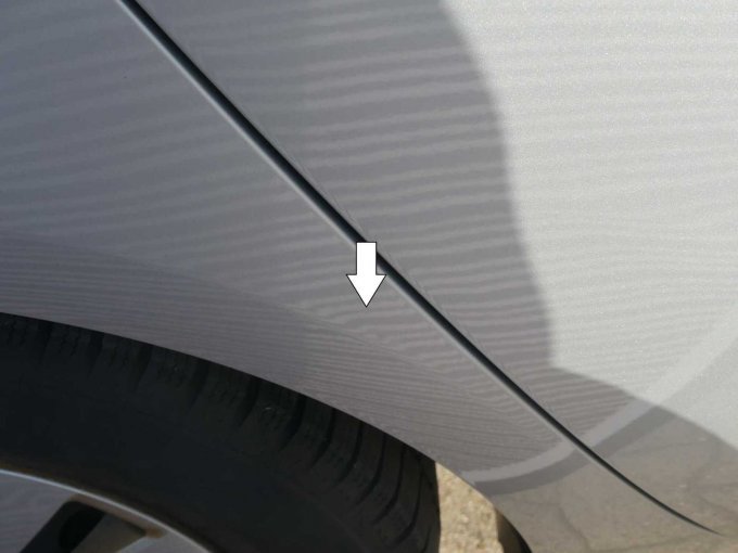 Delle Radlauf hinten rechts