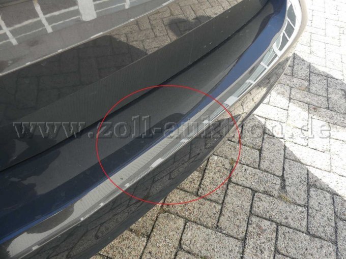 Beispiel-Schaden Stoßfänger hinten