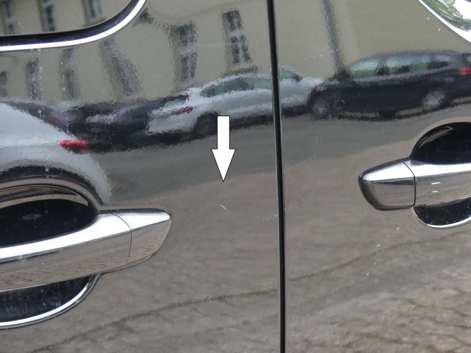 Kratzer Schiebetür rechts