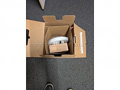 Ansicht von Oben auf den Karton