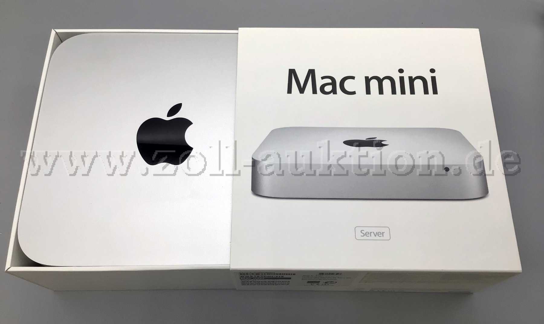 1 Apple Mac mini Server original (fin 2012) modèle A1347 + moniteur + adaptateur secteur