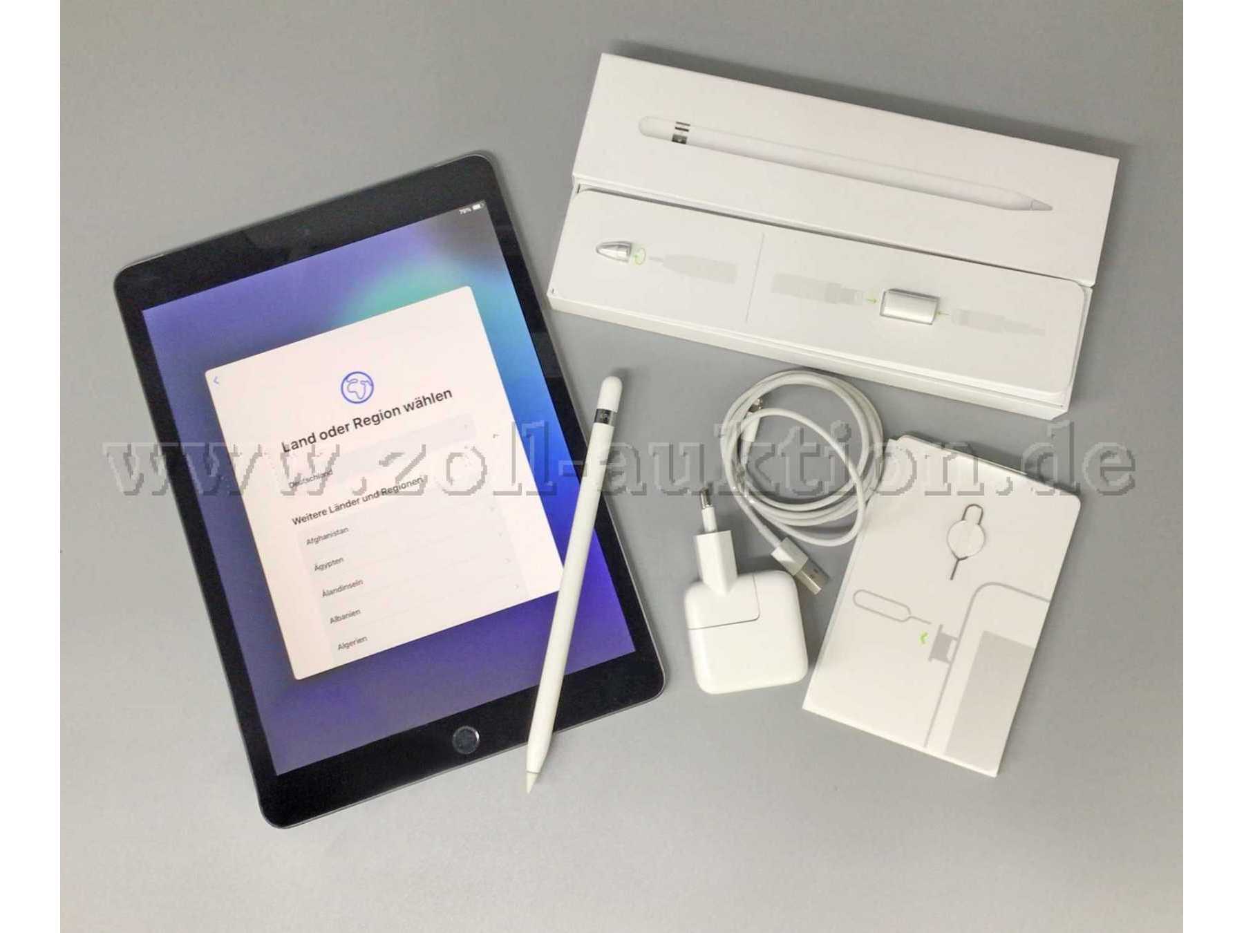 Apple iPad 7. Generation + Zubehör + Apple Pencil