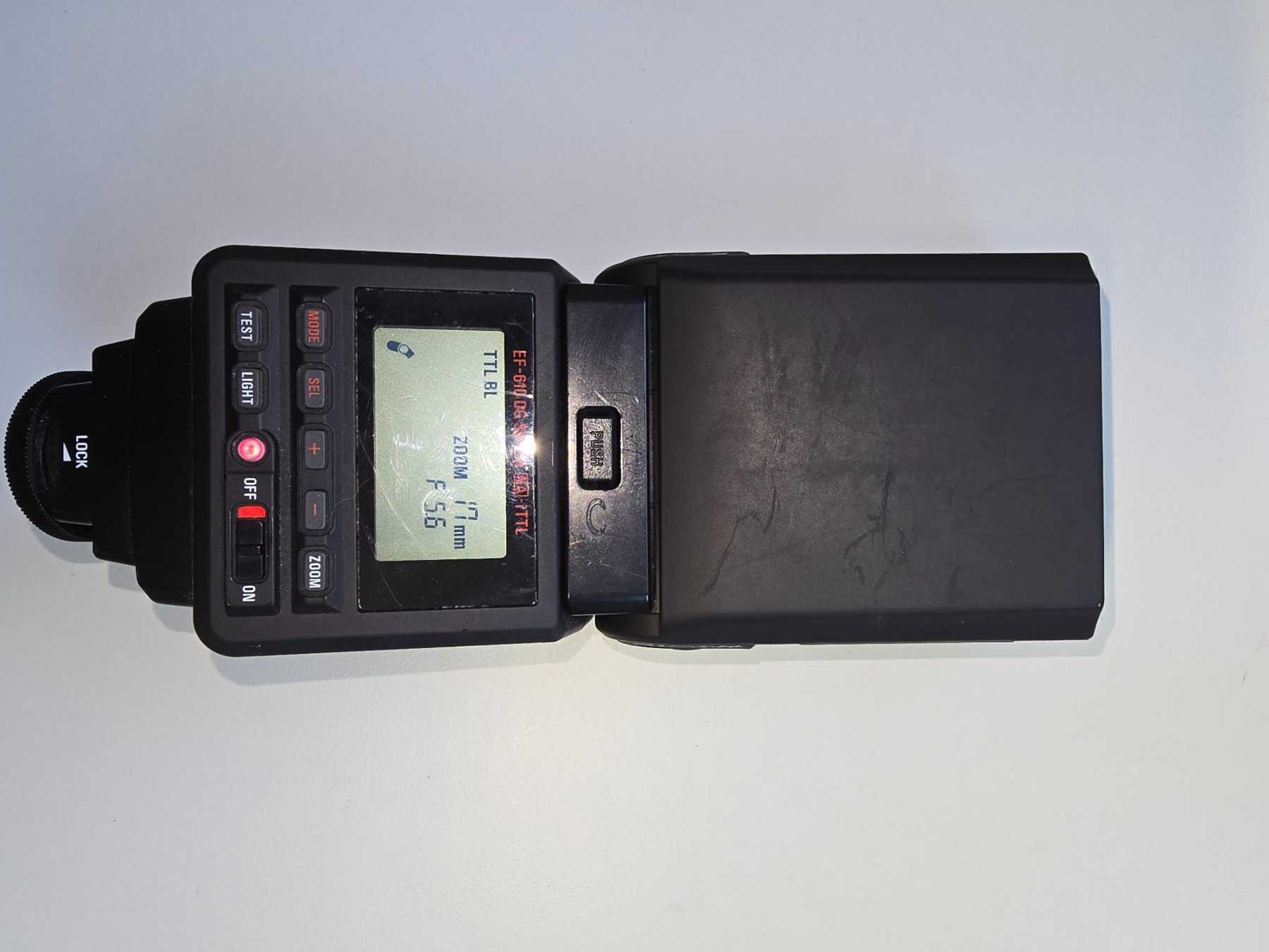 Blitzlicht mit Display