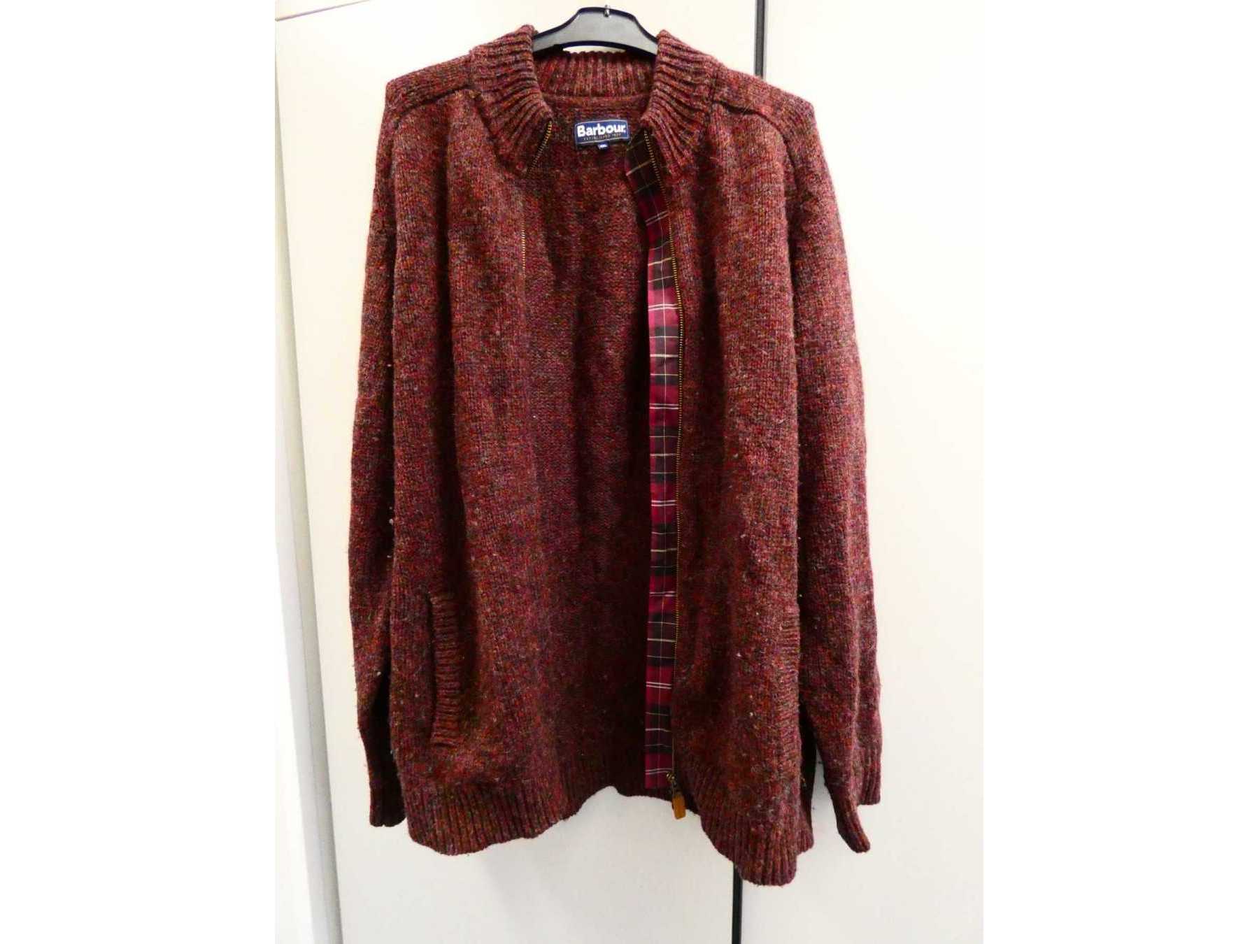 Original Herren-Strickjacke von Barbour_ Vorderansicht