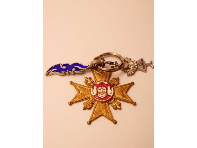 Sammlung Militärorden_ Schlüsselanhänger mit Narrenkreuz