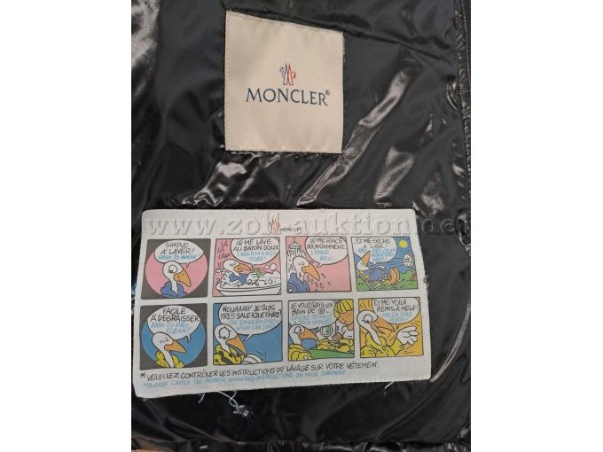 1 Original Moncler-Daunenjacke ohne Ärmel - Größe 5 (XL) – foto 12 – kavel bij Zoll-Auktion, St.Vith