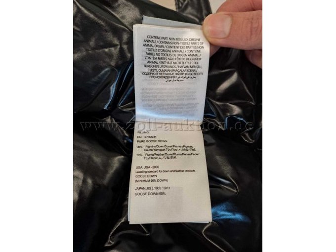 1 Original Moncler-Daunenjacke ohne Ärmel - Größe 5 (XL) – foto 16 – kavel bij Zoll-Auktion, St.Vith