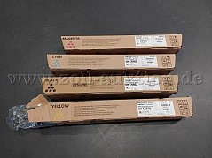 Toner Ricoh MP C 5502 in 1x black, 1x cyan, 1x magenta, 1x yellow